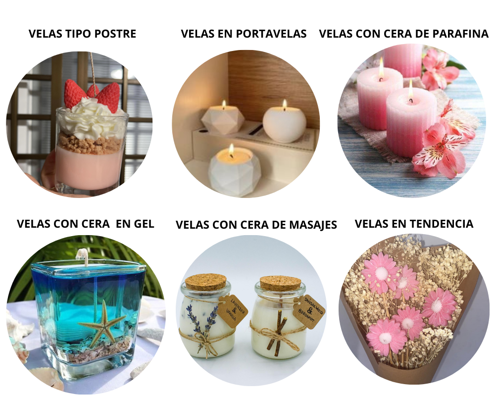 Introducción al curso de velas artesanales en Hotmart